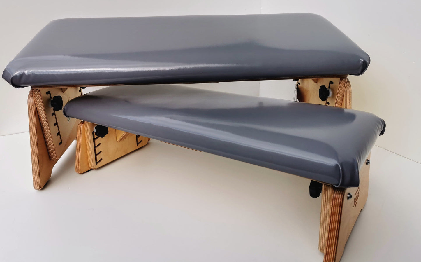 Large Grey & Small Grey Therapy Bench