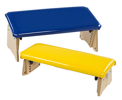 Large Blue & Small Yellow Therapy Bench